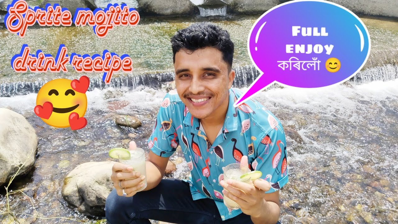 Sprite mojito drink recipe😋😋