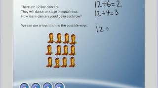 Mr. Hardy Teaches: Gr 4 Math - Unit 3-Lesson 4: Using Arrays to Divide