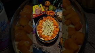 জামাই ষষ্ঠী Special: Mango সন্দেশ Tarts! Unique Fusion recipe | @aninditabanerjee.23 | #shorts