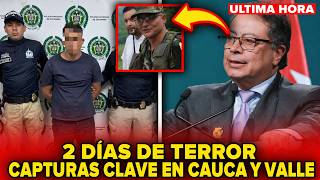 PETRO DESTRUYE RED TERRORISTA DETRÁS DE LOS ATAQUES EN CAUCA Y VALLE: DOS DÍAS DE TERROR REVELADOS