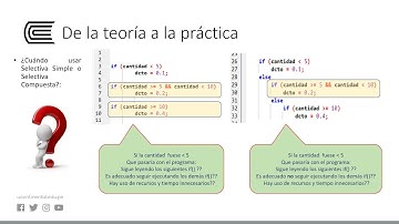 Estructuras de control selectiva