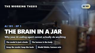 How AI Coding Agents Work (Ep 1): The Brain in a Jar