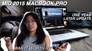 Was it worth buying a 2015 MacBook pro in 2020? (One year update) | Kaithleen Jay