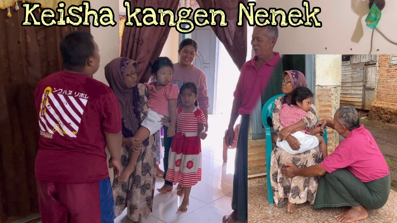 Alhamdulillah Sampai Lampung‼️ Keisha Langsung Gendong Nenek | bajidot salembrot