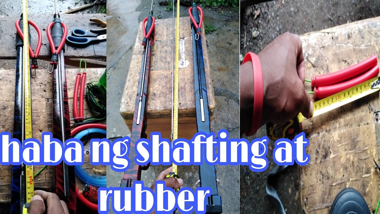 Eps88:tamang sukat o haba ng shafting at rubber sa 50cm at 55cm Sg.|Occ.Mindoro.