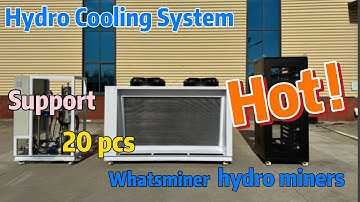 How to Install Hydro Cooling System Support 20 Whatsminer Hydro Miners