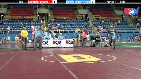 Fargo 2012 285 Round 1: Roderick Ingram (Arkansas)...