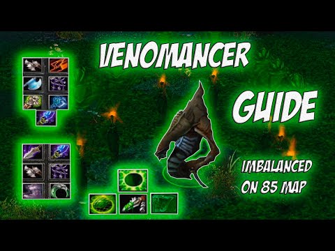 Видео: Venomancer Guide | Апнутый герой 85 карты! IMBALANCED |