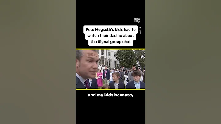 Pete Hegseth's Kids React to His Response to Press at WH Easter Egg Roll