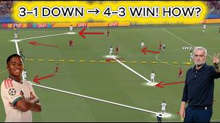 Roma EXPOSED Real Madrid… So How Did Madrid Win 4–3? | Tactical Breakdown