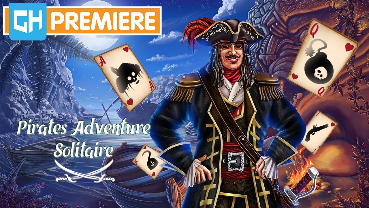 Pirates Adventure Solitaire GameHouse Premiere Trailer YouTube