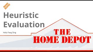 UX Case Study: Improving Home Depot’s Online Experience Using Heuristic Evaluation