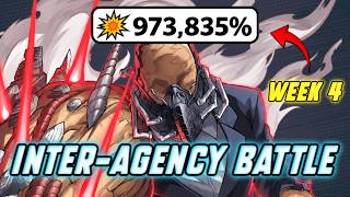 *WEEK 4* DO THIS TO GET THE HIGHEST SCORE IN INTER AGENCY BATTLE! (MHA: United Survival)