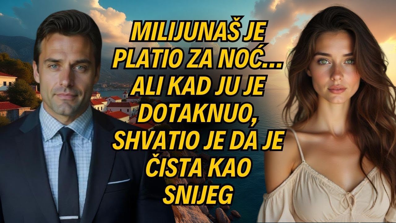 Milijunaš je platio za noć… ali kad ju je dotaknuo, shvatio je da je čista kao snijeg
