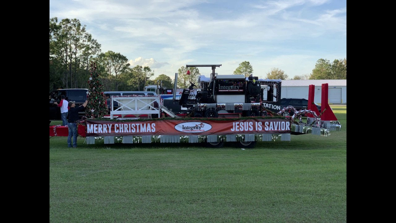 2018 Plant City Christmas Parade YouTube