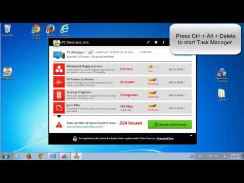How to remove PC Mechanic. Removal guide