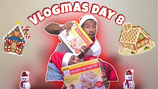 BOYFRIEND VS. GIRLFRIEND GINGERBREAD HOUSE CONTEST🎄| VLOGMAS DAY 8