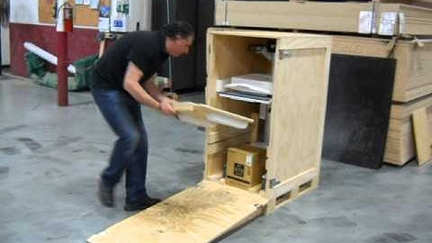 Ramp Style Container Loading Part