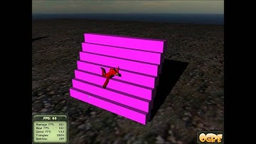 OrionX3D, Ogre3D 2.1b, Newton Dynamics 3.14b CustomJoint Ragdoll Vehicle Demo 4 2015