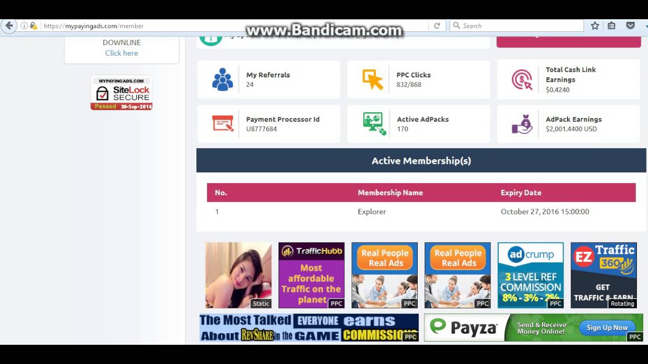 MyPayingAds: 30-Sep-2016