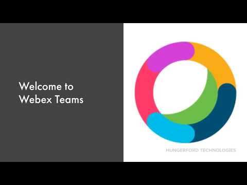 Welcome to Webex Teams- How to download