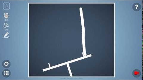 Check out how I solved level 3 in Brain It On! #BrainItOn