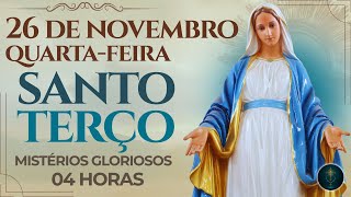 Terço De Hoje - 26112025 - Quarta-Feira Mistérios Gloriosos - 04 Horas