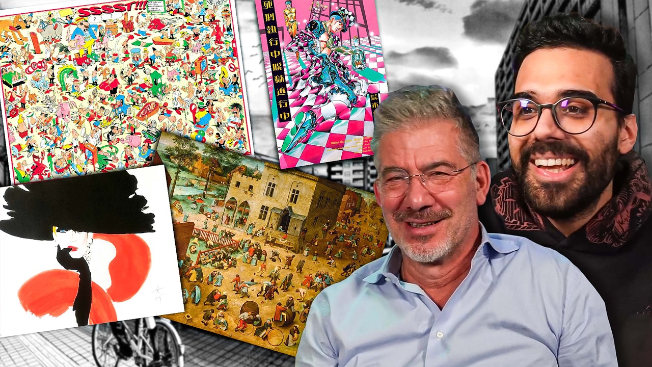 UN ARTISTA PER UN FUMETTISTA con il mio PROF. DI PITTURA! | Maratona Ricostituente con Dario Moccia