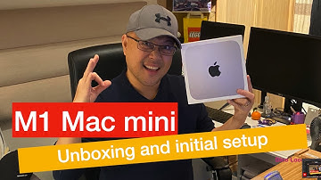 Mac Mini M1 unboxing and initial set up