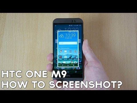 How To Take HTC One M9 Screen Shot / Capture / Print Screen!