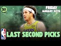 NBA Slate Breakdown | Player Props, Best Bets, Value Hunting | Friday January 30th