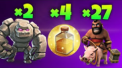 TH9 4 Heal GoHo (Golem + Hog Rider) War Attack Strategy | Part 4 | Clash of Clans - Durasi: 10.00. 