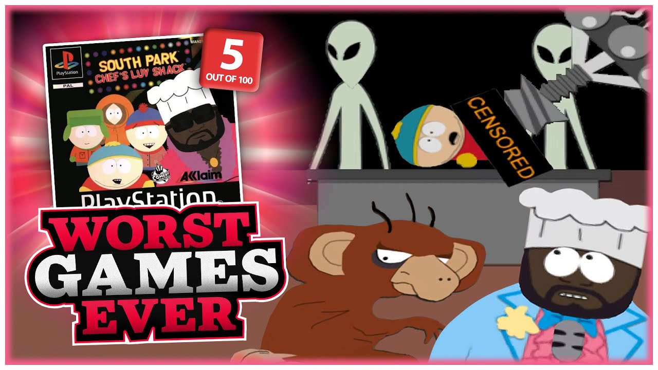 Worst Games Ever - South Park Chef's Luv Shack - YouTube
