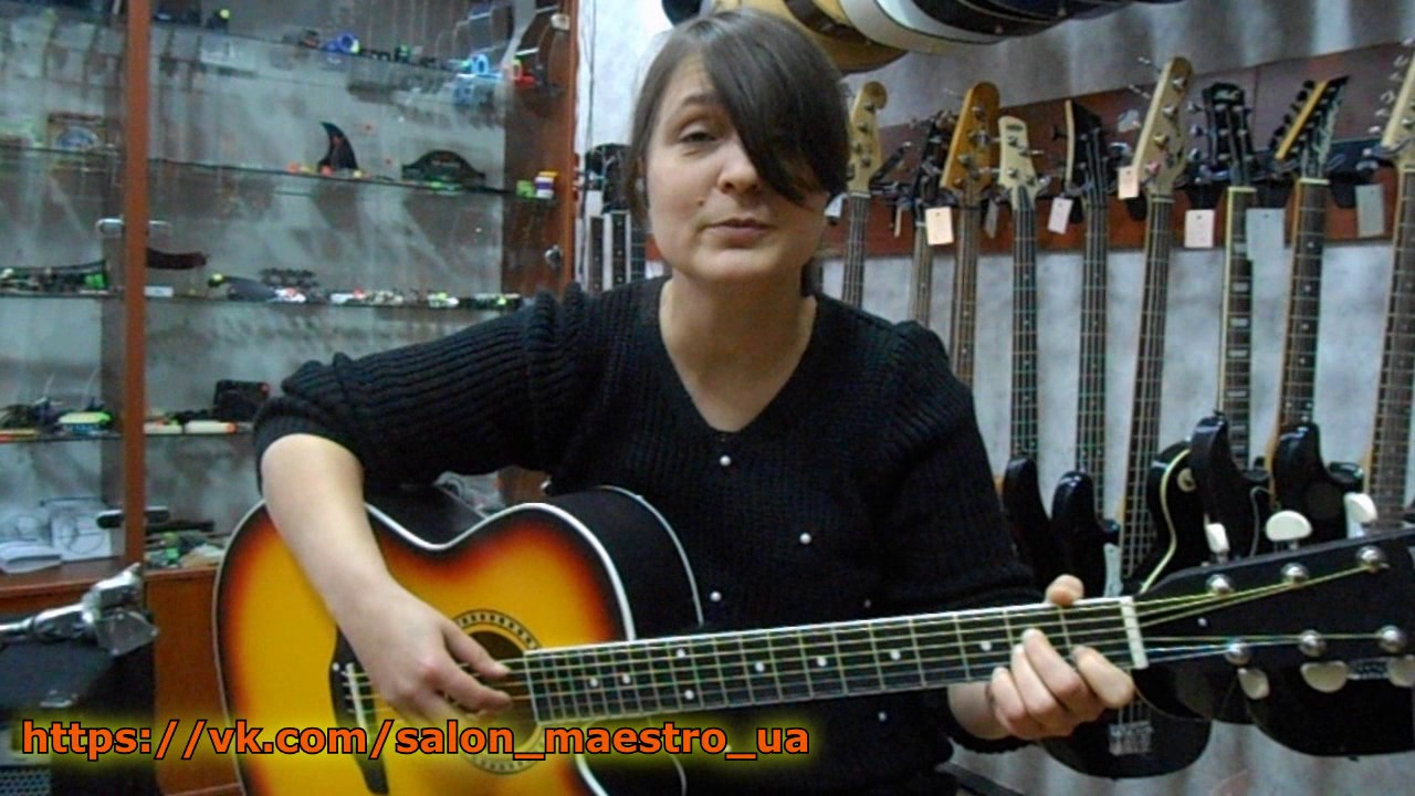 099  Новая акустическая Гитара Львовской музыкальной фабрики Leotone L   03