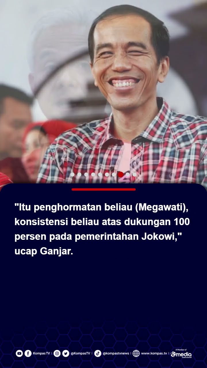 Ganjar Ungkap Alasan PDI-P Baru Umumkan Pemecatan Jokowi #jokowi #pdiperjuangan #ganjar #megawati