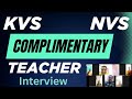 KVS / NVS Interview preparation in Hindi | #Kvs #nvs #teacher interview | PD Classes