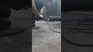 центровка вала дрелью и потом центровкой