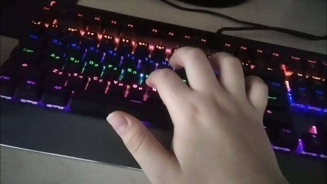 Huano red switches sound test - YouTube