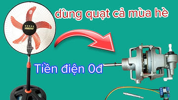 Cách mình dùng quạt cả mùa hè mà không tốn tiền điện nhờ làm cái này từ quạt hỏng
