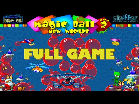 Magic Ball 2: New Worlds (PC) - Full Game (ALL Levels) 1080p60 HD Walkthrough - No Commentary