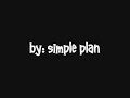Simple plan i can wait forever lyrics