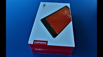 Unboxing Lenovo Tablet E7 (Unboxing and Setup) #unboxtechindex #lenovo  #lenovotablet