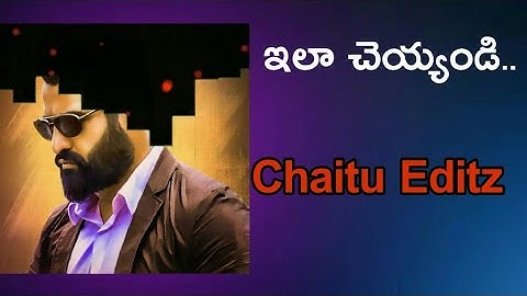 Best Template Video Editing with Ur Pic For Whatsapp status/Chaitu Editz