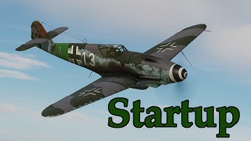 DCS Bf 109 K-4 Startup