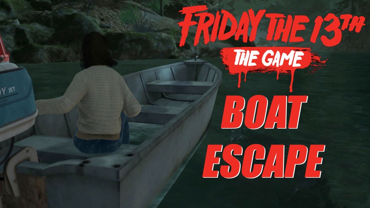 Friday The 13th The Game Boat Escape Youtube - escape friday the 13th roblox