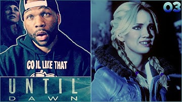 Until Dawn Walkthrough Gameplay Part 3 - Trail to the Cabin (PS4)