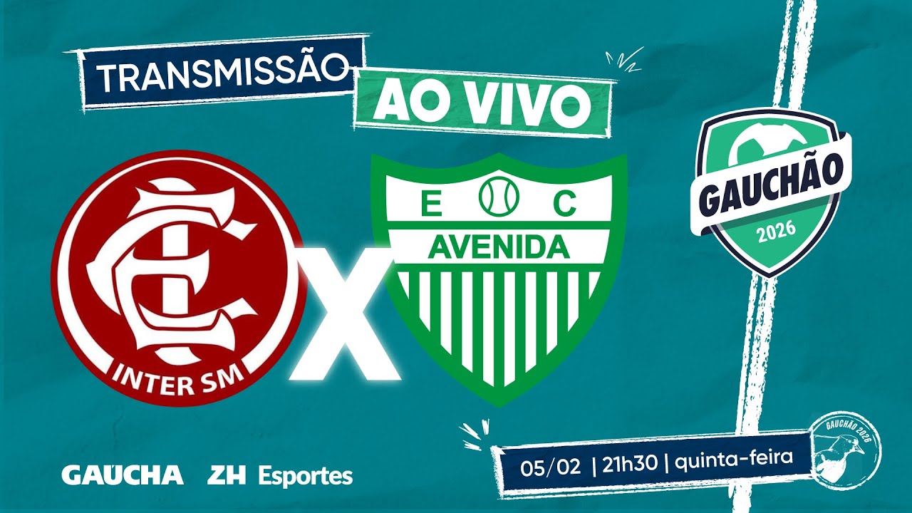JOGO COMPLETO: INTER-SM 1x1 AVENIDA | QUADRANGULAR DO REBAIXAMENTO | GAUCHÃO 2026 | 05/02/2026