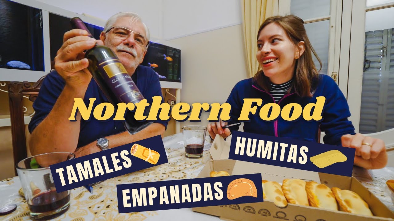 Northern ARGENTINE FOOD: Empanadas, Humitas + Tamales 🥟 (It Rained So We ATE ALL DAY!)