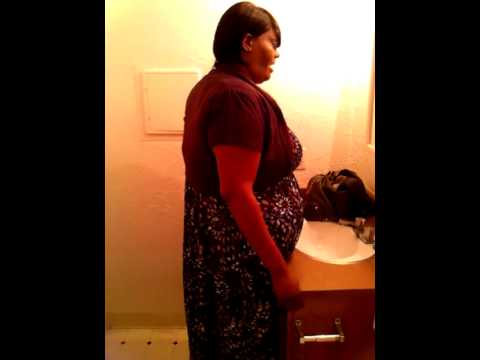 amazing grace singing in bathroom