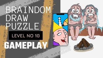 Braindom Draw Puzzle | level # 10 | walkthorougn / gameplay | android Gameplay | #sarfarazgamer